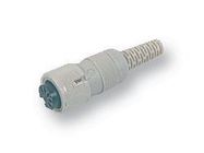 SOCKET, DIN, FREE, 45DEG, 5PIN