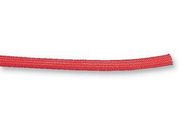 SLEEVING, BRAID, 2MM, RED, 25M