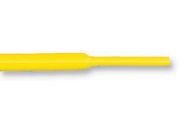 HEATSHRINK, 1.6MM, YELLOW, 1.2M