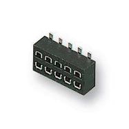 SOCKET, DUAL ENTRY, SMT, 20WAY