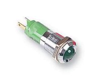 LED INDICATOR, 12V, GREEN