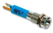 LED INDICATOR, 12V, BLUE