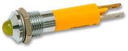 LED INDICATOR, 12V, YELLOW