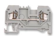 TERMINAL BLOCK, DIN RAIL, 2POS, 12AWG