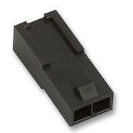 CONN HOUSING, PLUG, 2POS, 3MM