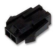 CONN HOUSING, PLUG, 2POS, 3MM