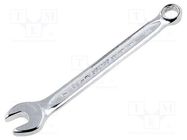 Wrench; combination spanner; 7mm; Overall len: 110mm; tool steel 