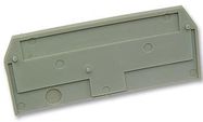 ENDPLATE, GREY, 2MM WIDE