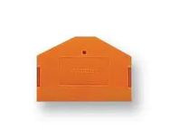 END PLATE, ORANGE, 2.5MM WIDE