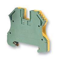 TERMINAL BLOCK, DIN RAIL, 2POS, 12AWG