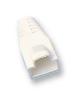 BOOT, RJ45, WHITE, PK8