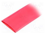 Heat shrink sleeve; 2: 1; 50.8mm; L: 1.2m; red; polyolefine; 5pcs. ALPHA WIRE