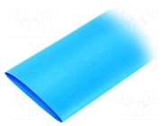 Heat shrink sleeve; 2: 1; 50.8mm; L: 1.2m; blue; polyolefine; 5pcs. ALPHA WIRE