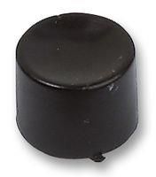 CAP, BLACK, 10X7.5MM