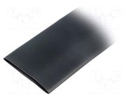 Heat shrink sleeve; 2: 1; 50.8mm; L: 1.2m; black; polyolefine; 5pcs. ALPHA WIRE