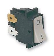 ROCKER SWITCH, DPST, I/O