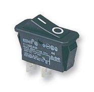 ROCKER SWITCH, SPST, 16A, 250VAC, PANEL