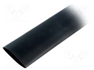 Heat shrink sleeve; 2: 1; 38.1mm; L: 1.2m; black; polyolefine; 5pcs. ALPHA WIRE