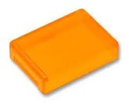 LENS, RECTANGULAR, AMBER