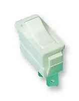 ROCKER SWITCH, SPST, WHITE