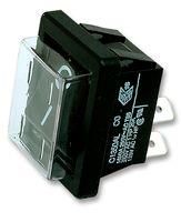 ROCKER SWITCH, DPST, I/O