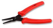 PLIER, FLAT NOSE, SERRATED, 150MM