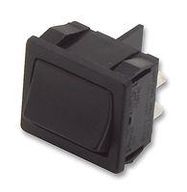 ROCKER SWITCH, DPST, 10A, 277VAC, PANEL