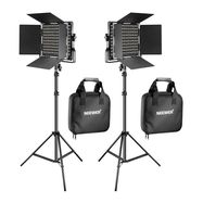 Kit Neewer 660 Bi Color LED, two lamps 40W 3200-5600K, Neewer