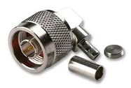 RF COAXIAL, N, RIGHT ANGLE PLUG, 50OHM