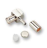 RF COAXIAL, MCX, RIGHT ANGLE PLUG, 50OHM