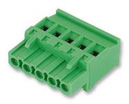 TERMINAL BLOCK, PLUGGABLE, 4POS, 12AWG