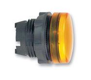 PILOT LIGHT HEAD, LED, YELLOW