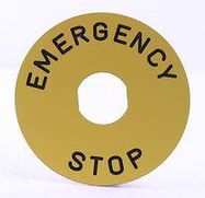 LEGEND, EMERGENCY STOP, 90MM