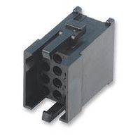 CONNECTOR HOUSING, PLUG, 3 WAY, NYLON