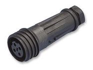 CIRCULAR CONNECTOR, RCPT, 7POS, SCREW