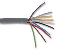 MULTICORE, 10, 22AWG, 300V, 30.5M, GREY