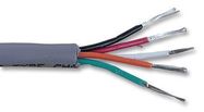 MULTICORE, 5, 22AWG, 300V, GREY, 30.5M