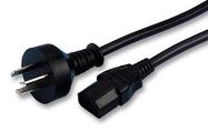 POWER CORD, AUS-IEC C13, 2.5M, 10A