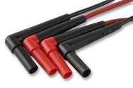 TEST LEAD SET, BLK, RED, 1.5M, 1KV, 10A