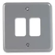 METAL GRID+ PLATE - 2 GANG