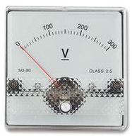 METER, 60X60MM, 0-15V