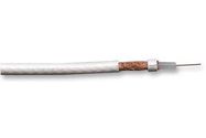 CABLE, COAX, RG178B/U, WHITE, PER M