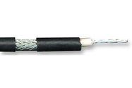 CABLE, COAX, RG178PE, BLACK, 50M