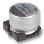 CAP, 10┬╡F, 25V, RADIAL, SMD