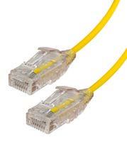 ENET CORD, C6, RJ45 PLUG-RJ45 PLUG, 0.5M