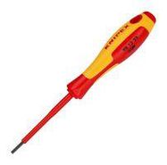 SCREWDRIVER, HEX, 2.5MM TIP, 177MM OL