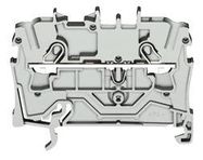 TERMINAL BLOCK, DIN RAIL, 2POS, 12AWG