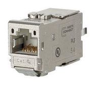 MODULAR CONN, 8P8C, RJ45 JACK, CAT6A