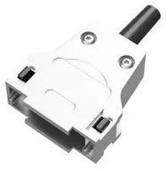 D SUB BACKSHELL, 180 DEG, SIZE DA