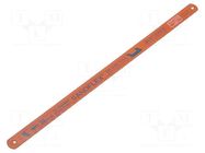 Hacksaw blade; metal; 250mm; 24teeth/inch; SANDFLEX BAHCO